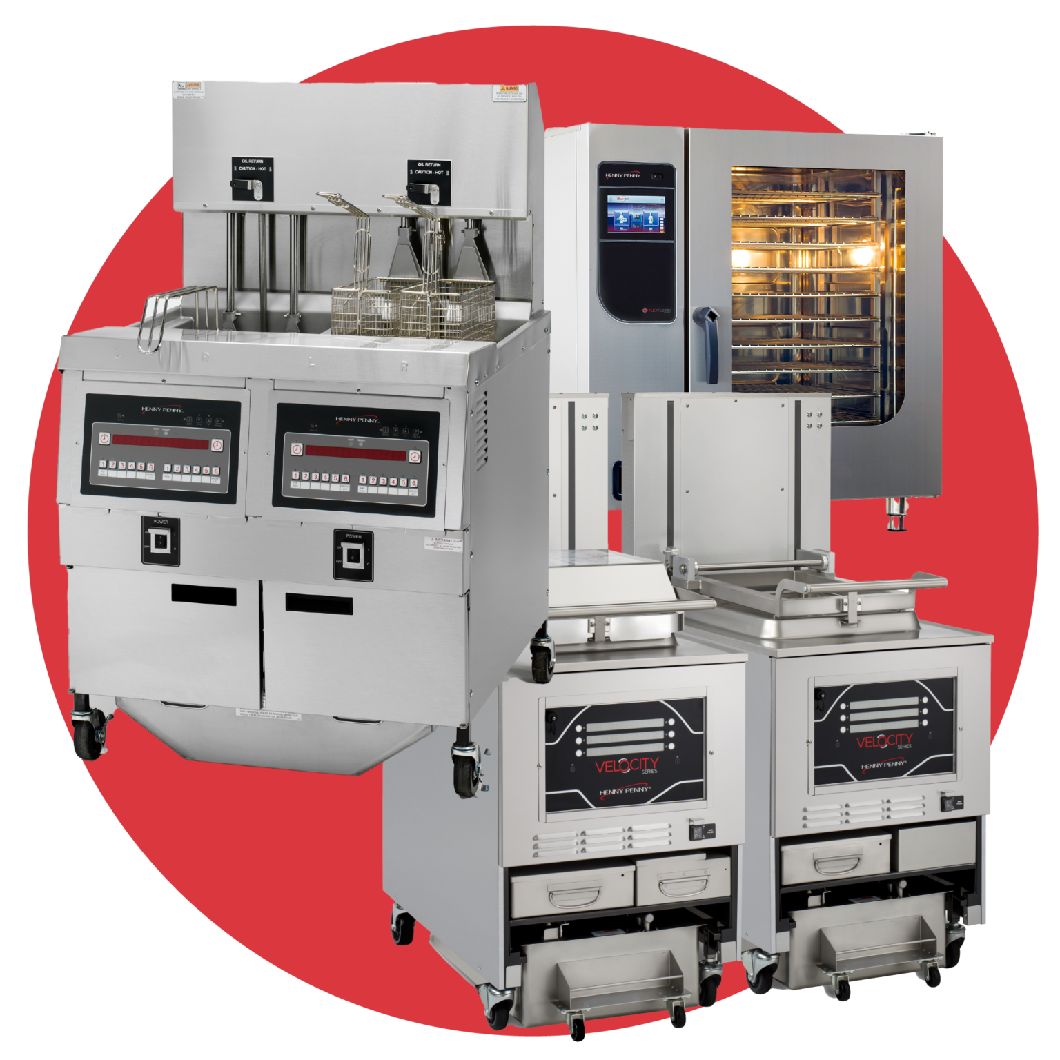 Henny Penny commercial fryer equipment